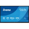 Interaktīvais plakanais panelis IIYAMA TE9813A-B2AG 97.5 collu (2.48 m) 4K Ultra HD 500 cd/m² Wi-Fi Android 24/7 Melns