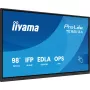 Interaktīvais plakanais panelis IIYAMA TE9813A-B2AG 97.5 collu (2.48 m) 4K Ultra HD 500 cd/m² Wi-Fi Android 24/7 Melns