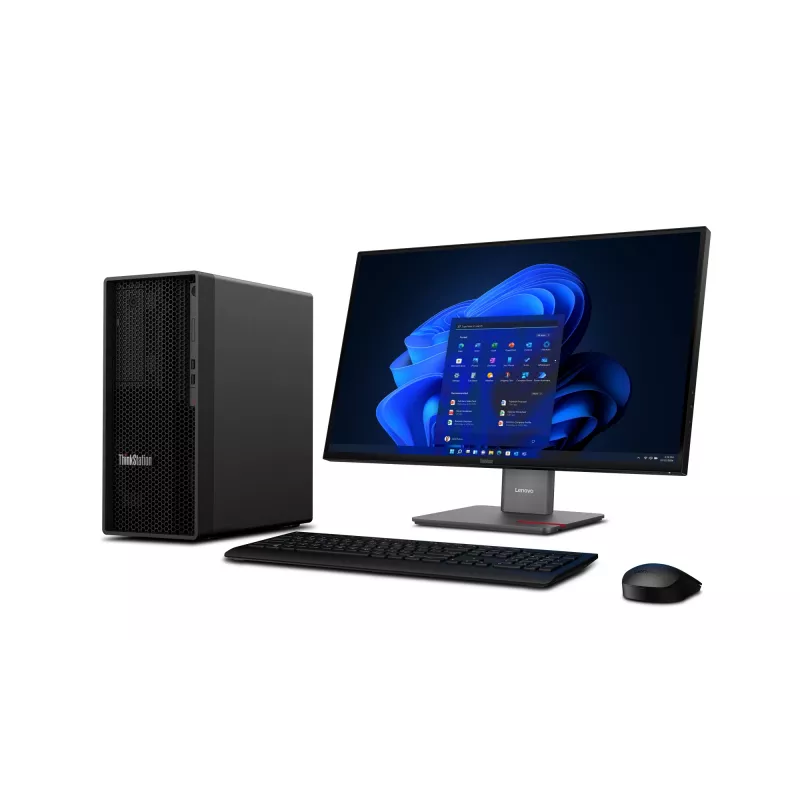 Lenovo ThinkStation P2 Tower Gen 2 Intel Core Ultra 7 265K 64 GB DDR5-SDRAM 1 TB SSD NVIDIA RTX 4000 Ada Windows 11 Pro darbstacija, melna