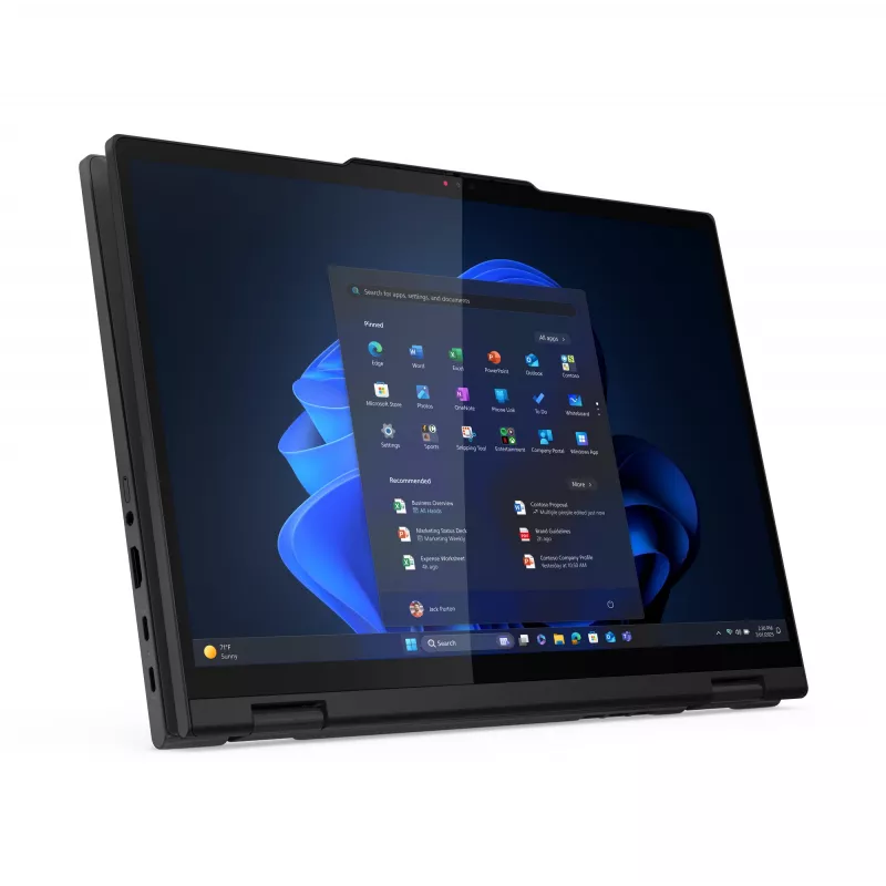 Lenovo ThinkPad T14s 2-in-1 Gen 1 Pārveidojams Klēpjdators, Intel Core Ultra 7 255U, 14 collu WUXGA Skārienekrāns, 32GB RAM, 1TB SSD, 4G, Windows 11 Pro