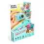 Momentānā fotokamera Canal Toys Photo Creator CLK 058 — Tirkīza, MicroSD, 0,96 collu LCD
