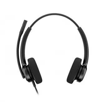 Vadu stereo austiņas HP Poly Mission 425 Classic USB, pāri ausīm, 126 g
