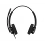 Vadu stereo austiņas HP Poly Mission 425 Classic USB, pāri ausīm, 126 g