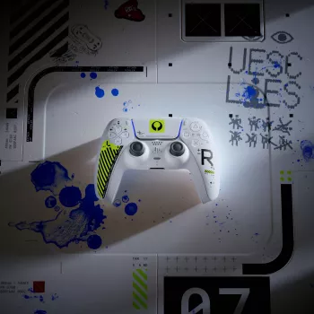 Sony DualSense bezvadu kontrolieris - Marathon Limited Edition Balts, Zaļš Bluetooth/USB spēļu panelis Analogs / Digitāls Android, MAC, PC, PlayStation 5, iOS