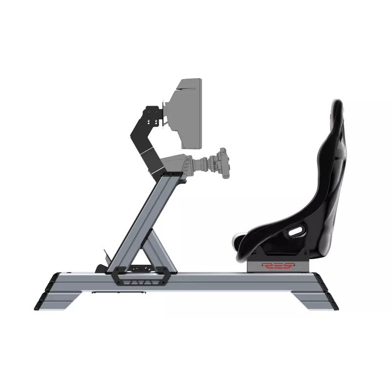 Res-Tech SMART COCKPIT + GT SĒDEKLIS (KOMPLEKTS), sacīkšu kokpits, Melns, Pelēks, ABS, Alumīnijs, 52 kg, Itālija
