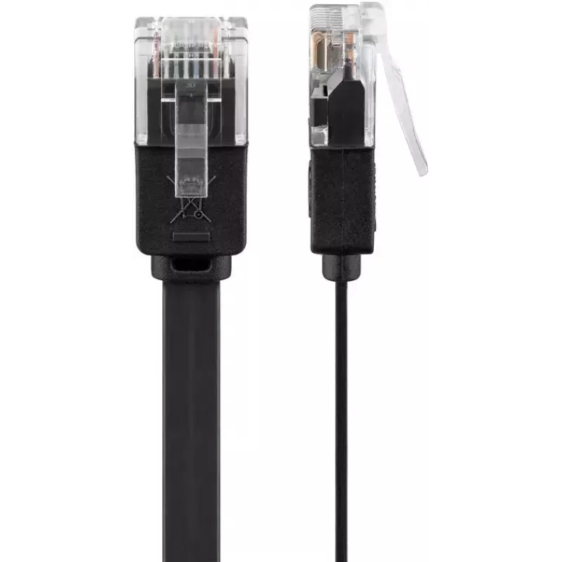Tīkla kabelis Goobay 95383 Melns 15m Cat6 U/UTP