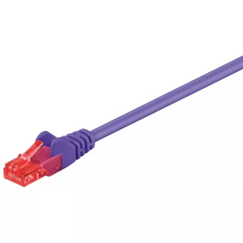 Tīkla kabelis GOOBAY 95260 Cat6 U/UTP violets 0.50 m RJ-45–RJ-45