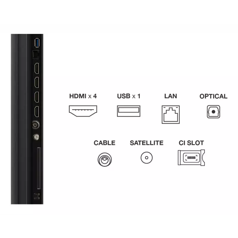 TCL C6K 65C6K televizors 165,1 cm (65 colli) 4K Ultra HD Smart TV Wi-Fi Metālisks