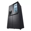 LG InstaView GMG960EVJE ledusskapis Side-by-Side 638 L Melns