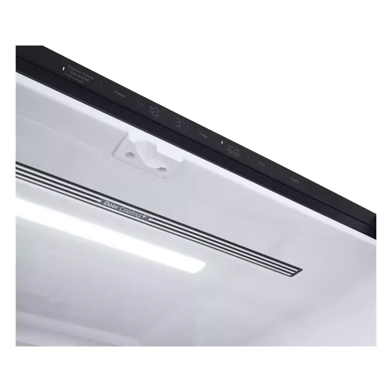LG InstaView GMG960EVJE ledusskapis Side-by-Side 638 L Melns