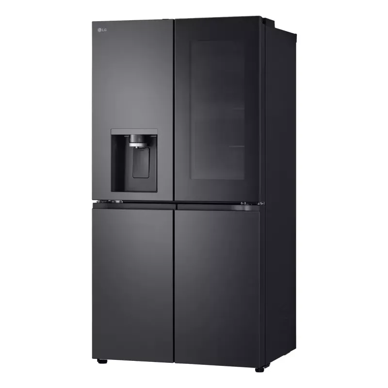 LG InstaView GMG960EVJE ledusskapis Side-by-Side 638 L Melns