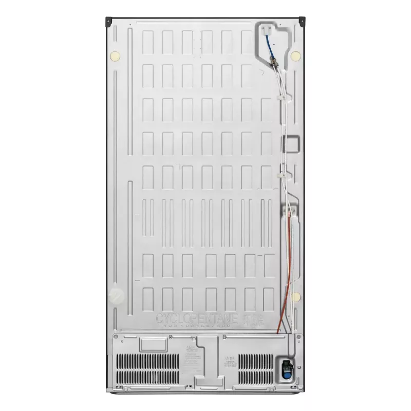 LG InstaView GMG960EVJE ledusskapis Side-by-Side 638 L Melns