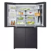 LG InstaView GMG960EVJE ledusskapis Side-by-Side 638 L Melns