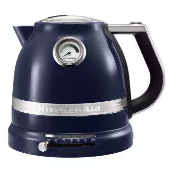 KitchenAid 5KEK1522EIB elektriskā tējkanna 1.5 L 2400 W Melna, Zila, Nerūsējošais tērauds