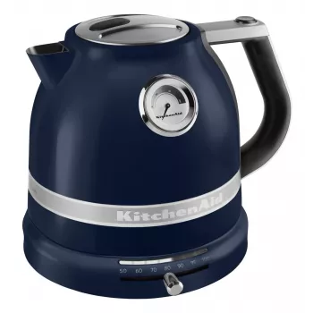 KitchenAid 5KEK1522EIB elektriskā tējkanna 1.5 L 2400 W Melna, Zila, Nerūsējošais tērauds