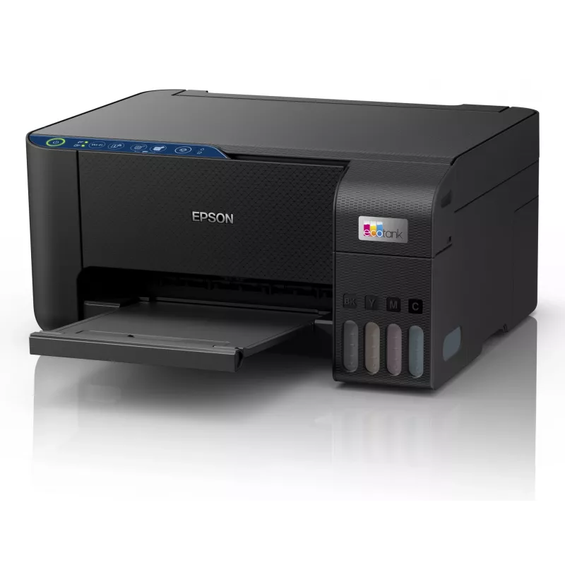 Daudzfunkciju tintes printeris Epson EcoTank ET-2861 — A4, 5760×1440 DPI, 33 lpp/min, Wi‑Fi, melns