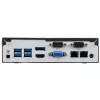 Shuttle XPC slim Barebone DL40N, Intel N150, 1x DDR5, 2x LAN (2x 2.5Gbit), 2x COM, 1x HDMI, 1x DP, 1x VGA, bez ventilatora, 24/7 darbībai