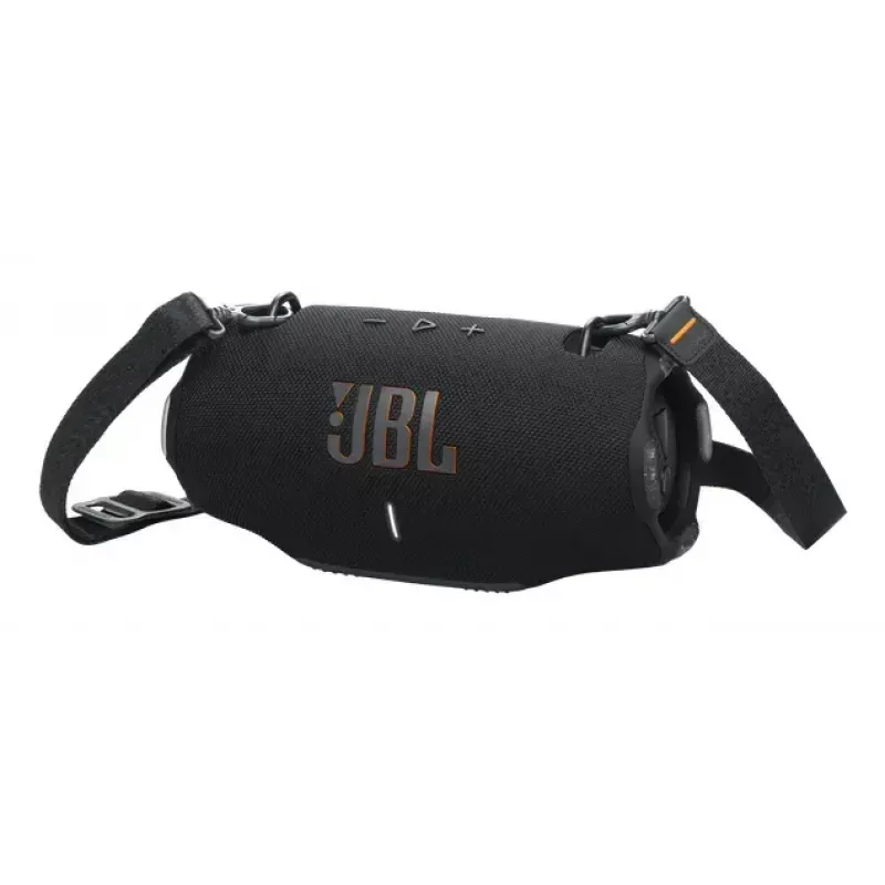 Pārnēsājams stereo skaļrunis JBL Xtreme 4 Melns — 100 W RMS, Bluetooth, akumulators, 2,1 kg
