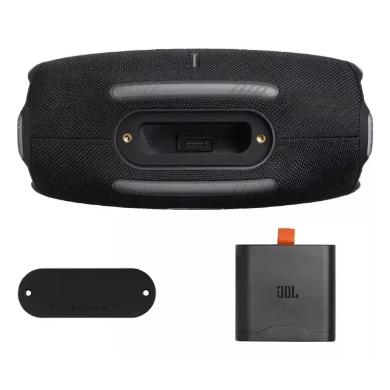 Pārnēsājams stereo skaļrunis JBL Xtreme 4 Melns — 100 W RMS, Bluetooth, akumulators, 2,1 kg
