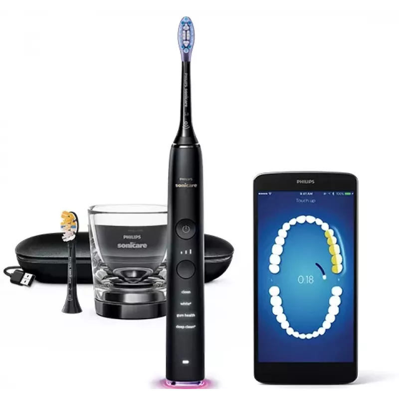 Philips Sonicare DiamondClean Smart HX9917/89 soniskā elektriskā zobu birste + 2 piederumi un lietotne