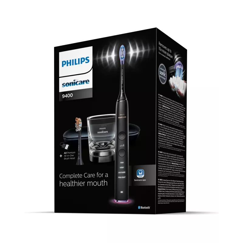 Philips Sonicare DiamondClean Smart HX9917/89 soniskā elektriskā zobu birste + 2 piederumi un lietotne
