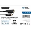 Microconnect Premium optiskais HDMI A-D kabelis, 15 m