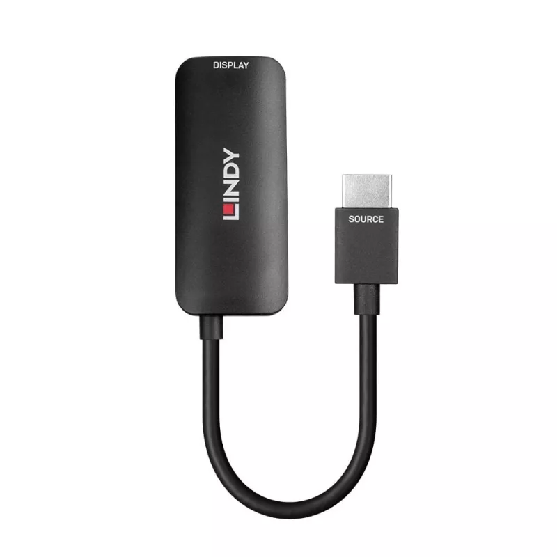 Lindy HDMI 8K60 uz DisplayPort 1.4 Pārveidotājs, 0.157 m