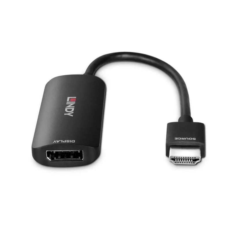 Lindy HDMI 8K60 uz DisplayPort 1.4 Pārveidotājs, 0.157 m
