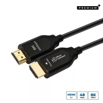 Microconnect HDM191940V2.1OP HDMI kabelis, aktīvais optiskais, 100m