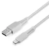 Lindy USB–Lightning kabelis, 3 m, balts