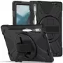 Aizsargmaciņš eSTUFF Lenovo Tab P11 Pro, polikarbonāts, 29,2 cm (11,5 inch) displejam, 2 statīva režīmi, melns