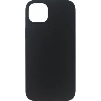 Mobilā telefona vāciņš eSTUFF Apple iPhone 12 / 12 Pro, silikona, piemērots 15,5 cm (6,1 collu) ekrānam, melns
