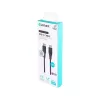 eSTUFF ES604180 USB kabelis USB 2.0 1 m USB-C Melns