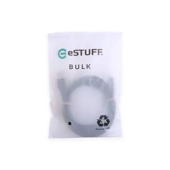 eSTUFF ES605280-BULK USB kabelis USB 2.0 2 m USB-C Melns