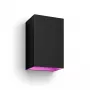 Āra sienas lampa Philips Hue White and colour ambience Resonate LED Melna