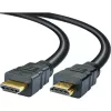 HDMI kabelis SCHWAIGER HDM100 013 — 10 m, HDMI Type A vīriešu–vīriešu, apzeltīti kontakti, melns