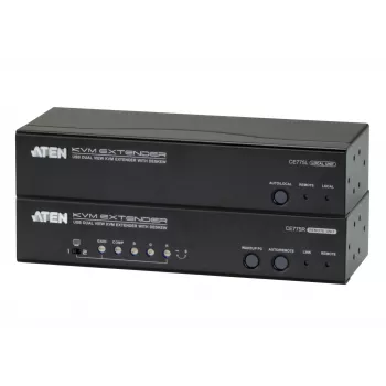 ATEN CE775 Dual View KVM pagarinātājs ar Deskew funkciju