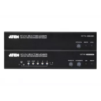 ATEN CE775 Dual View KVM pagarinātājs ar Deskew funkciju