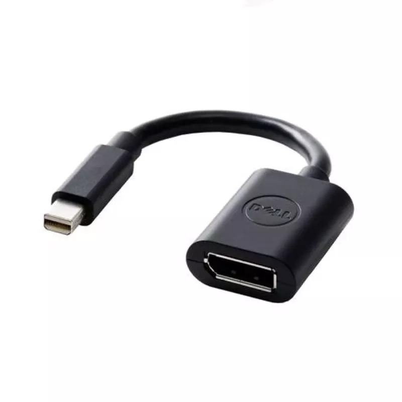 DELL 470-13627 video kabeļa adapteris 0.203 m 20-pin DisplayPort FM Apple mini-DisplayPort M Melns
