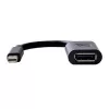 DELL 470-13627 video kabeļa adapteris 0.203 m 20-pin DisplayPort FM Apple mini-DisplayPort M Melns