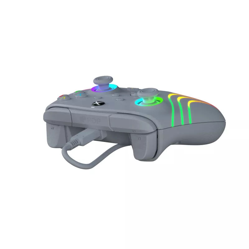 PDP Afterglow Wave Grey vadu spēļu kontrolieris PC, Xbox One, Xbox Series S, Xbox Series X