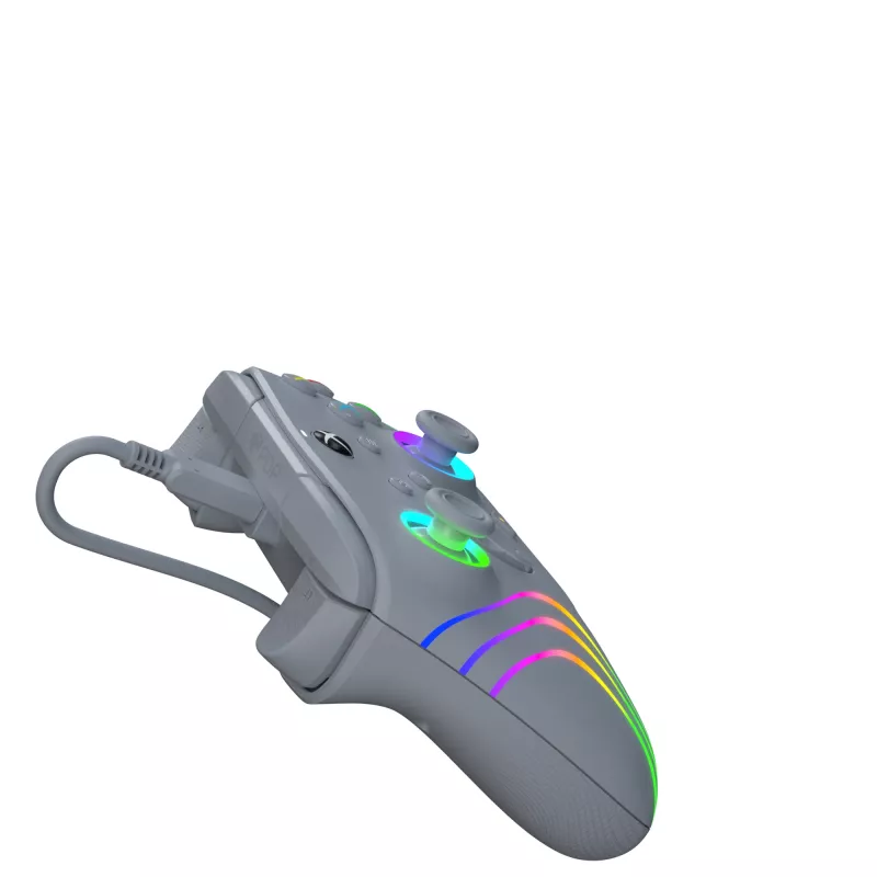 PDP Afterglow Wave Grey vadu spēļu kontrolieris PC, Xbox One, Xbox Series S, Xbox Series X