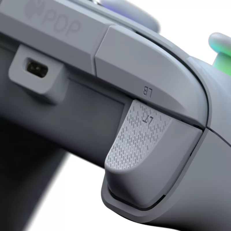 PDP Afterglow Wave Grey vadu spēļu kontrolieris PC, Xbox One, Xbox Series S, Xbox Series X