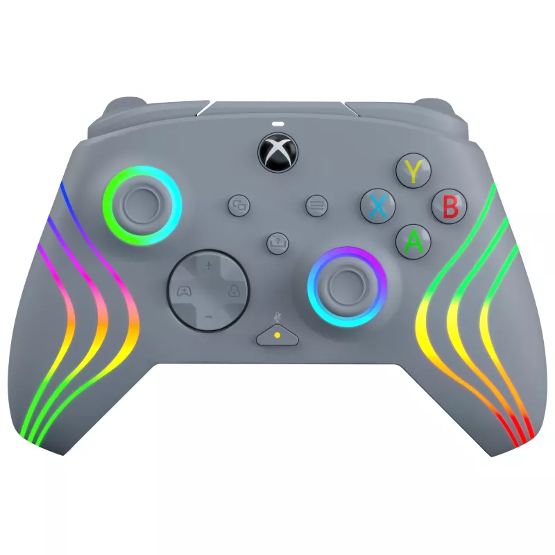 PDP Afterglow Wave Grey vadu spēļu kontrolieris PC, Xbox One, Xbox Series S, Xbox Series X