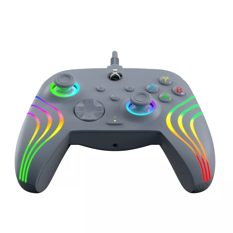 PDP Afterglow Wave Grey vadu spēļu kontrolieris PC, Xbox One, Xbox Series S, Xbox Series X