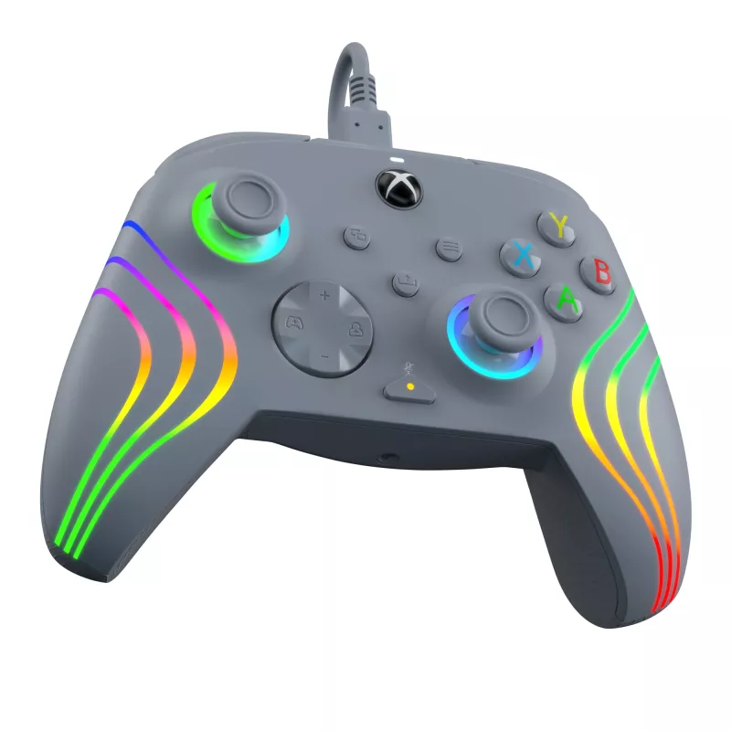 PDP Afterglow Wave Grey vadu spēļu kontrolieris PC, Xbox One, Xbox Series S, Xbox Series X