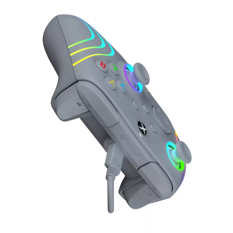 PDP Afterglow Wave Grey vadu spēļu kontrolieris PC, Xbox One, Xbox Series S, Xbox Series X