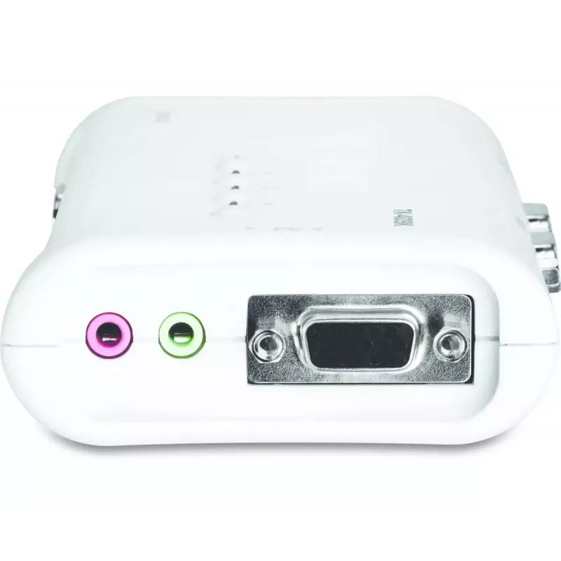 KVM slēdzis Trendnet TK-409K 4 portu USB VGA 2048x1536 1.6m vads Zils