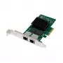 MicroConnect MC-PCIE-I350-T2 tīkla karte, iekšēja, PCIe, 2 x RJ-45, Gigabit Ethernet