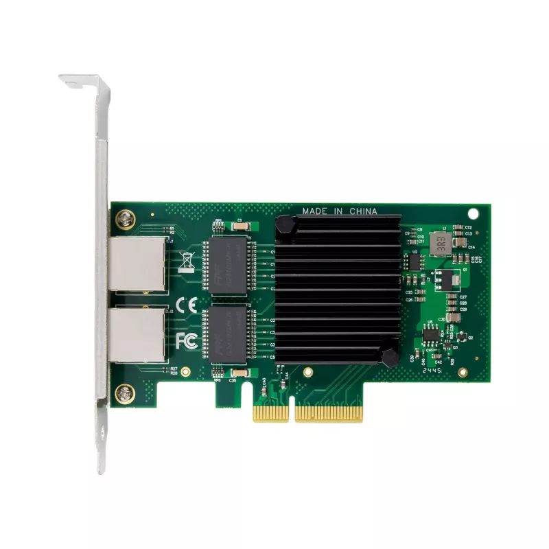MicroConnect MC-PCIE-I350-T2 tīkla karte, iekšēja, PCIe, 2 x RJ-45, Gigabit Ethernet